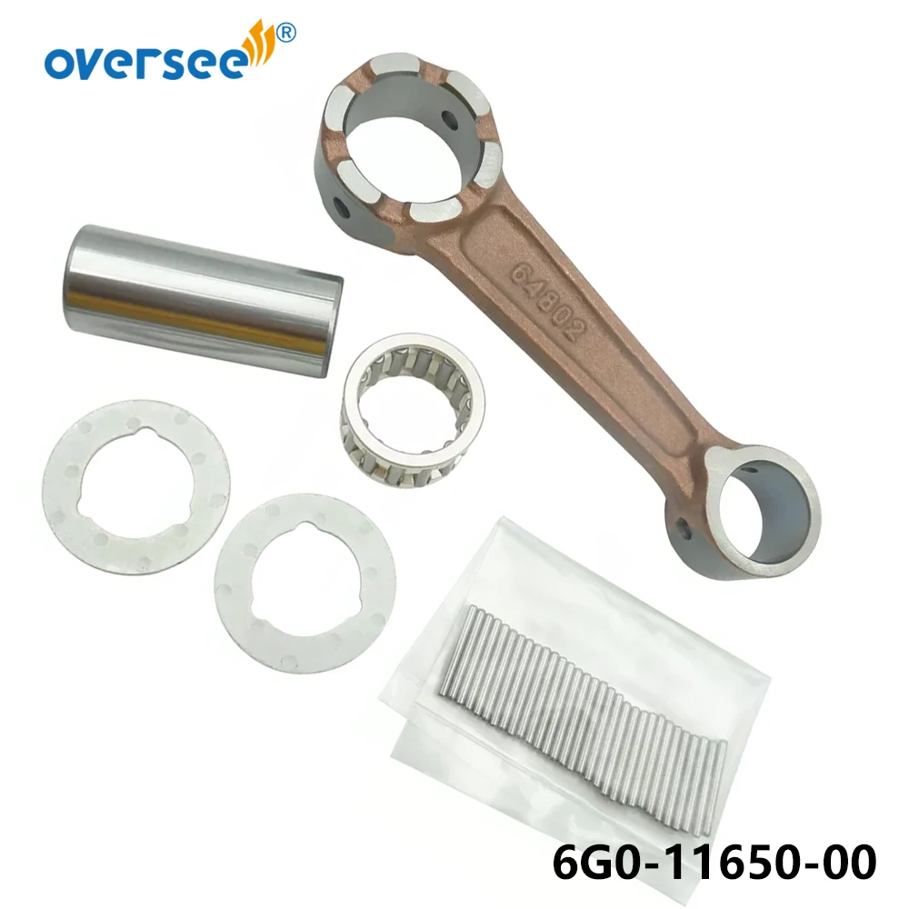 6G0-11650 Connecting Rod Kit For Yamaha Outboard Motor 2T 20HP 6G0-11650-00
