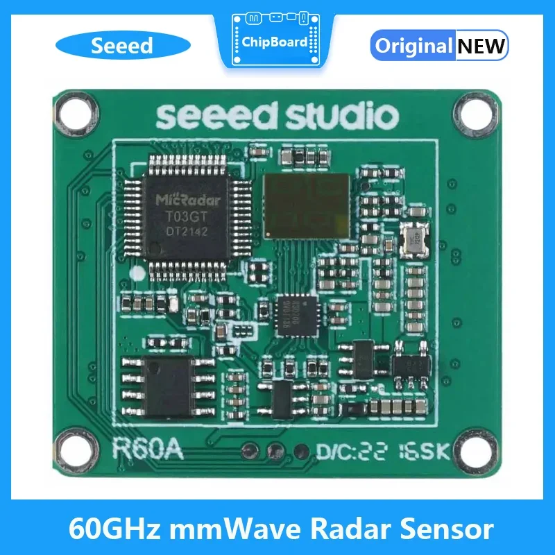 

60GHz mmWave Radar Sensor - Fall Detection Module Pro MR60FDA1 | FMCW, Sync Sense, Privacy Protect, high stability, support sec