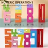 Digital Building Blocks Children's Educational Toys 1-3 Years Old Baby Early Education Large Particle Color Building Block Toys 1