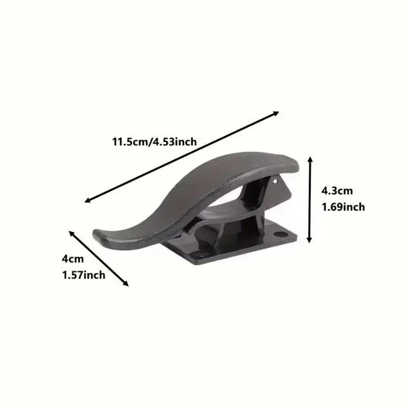 2 Pezzi Ganci Portaombrelli per Auto, Clip Organizzatore Ombrelli per Sedile Posteriore e Bagagliaio in ABS, Accessorio Universale per Auto - Image 5