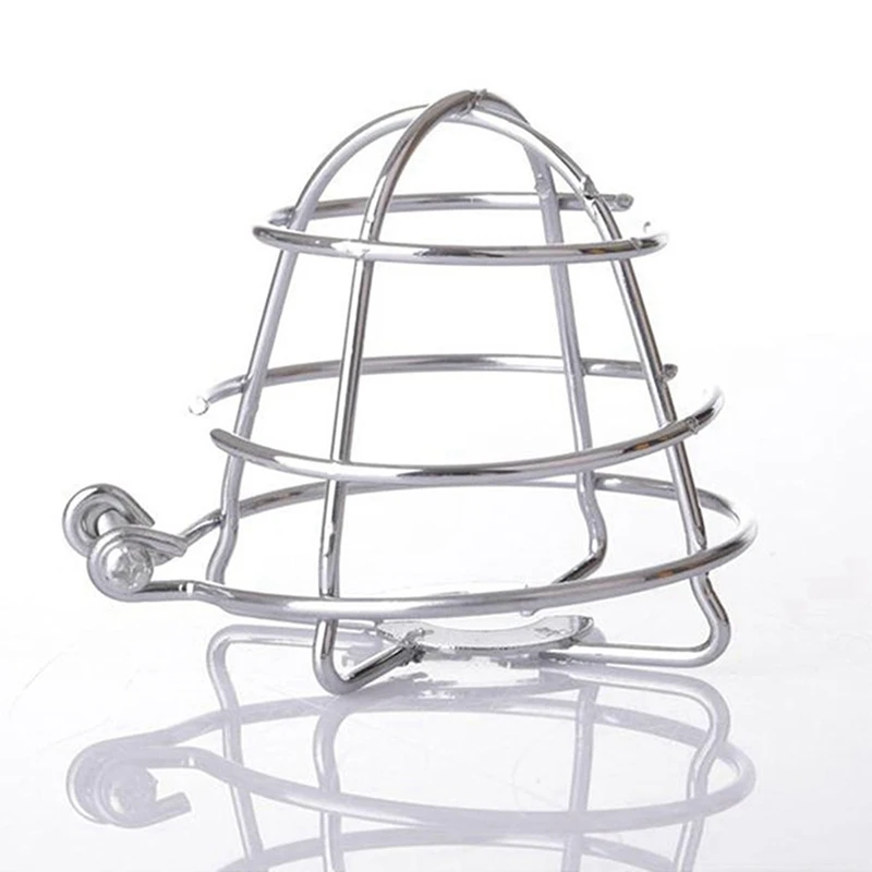2X Fire Sprinkler Headguard,Fire Sprinkler Head Protection Frame Recessed Heavy Duty Chrome Plated Headcage