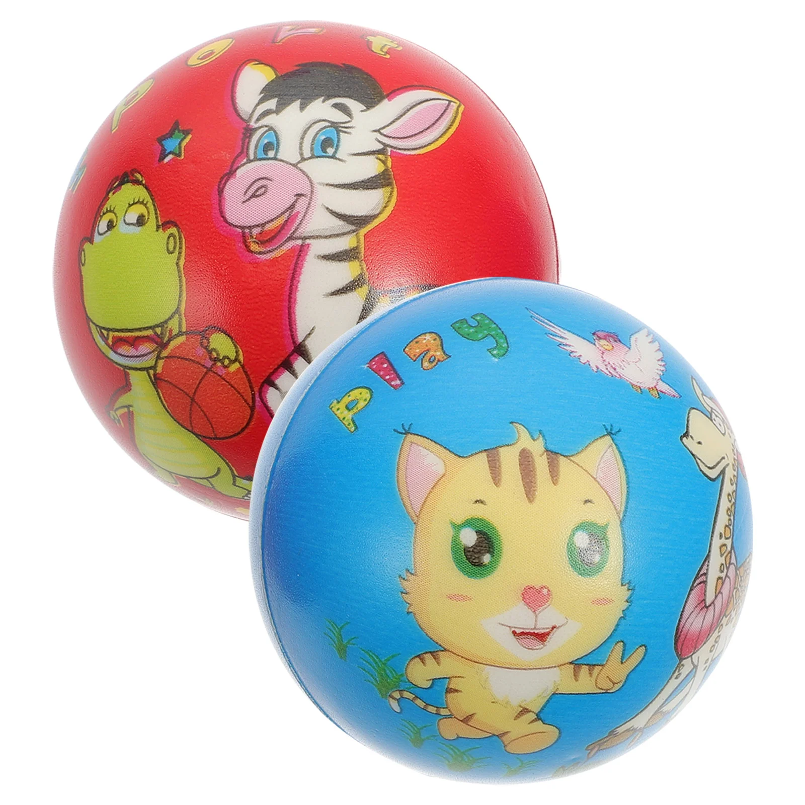 

2 Pcs Cartoon Piano Hand Training Ball Child Environmentally Friendly Pu Does Not Contain BPA Gesture Correctors
