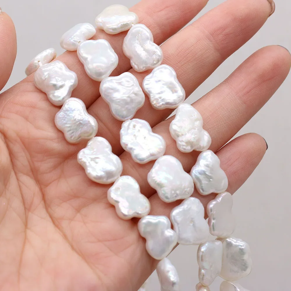 Natural Freshwater Pearl Beads Butterfly Shape Spaced Isolated Loose Beaded for Jewelry Making DIY Bracelet Necklace Accessories