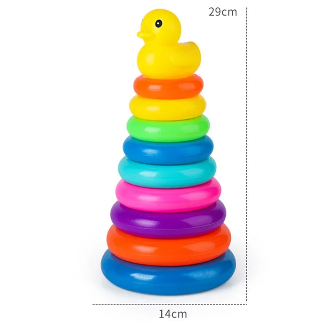 thumbnail image 1 of Torre de bolas rodantes Montessori para bebés, juegos educativos Montessori para bebés, pista apilable, juguetes para el desarrollo del bebé de 1, 2 y 3 años, 1 of 5