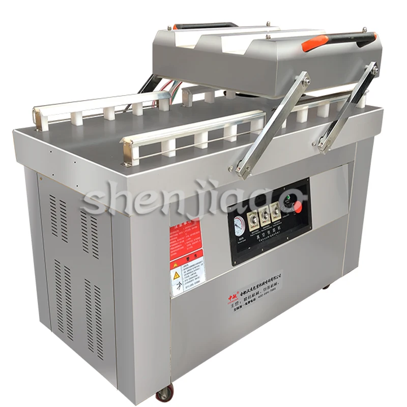 

Vacuum Food Sealers double chamber vacuum dry-wet vacuum sealed baking sealing machine stainless steel 1pc
