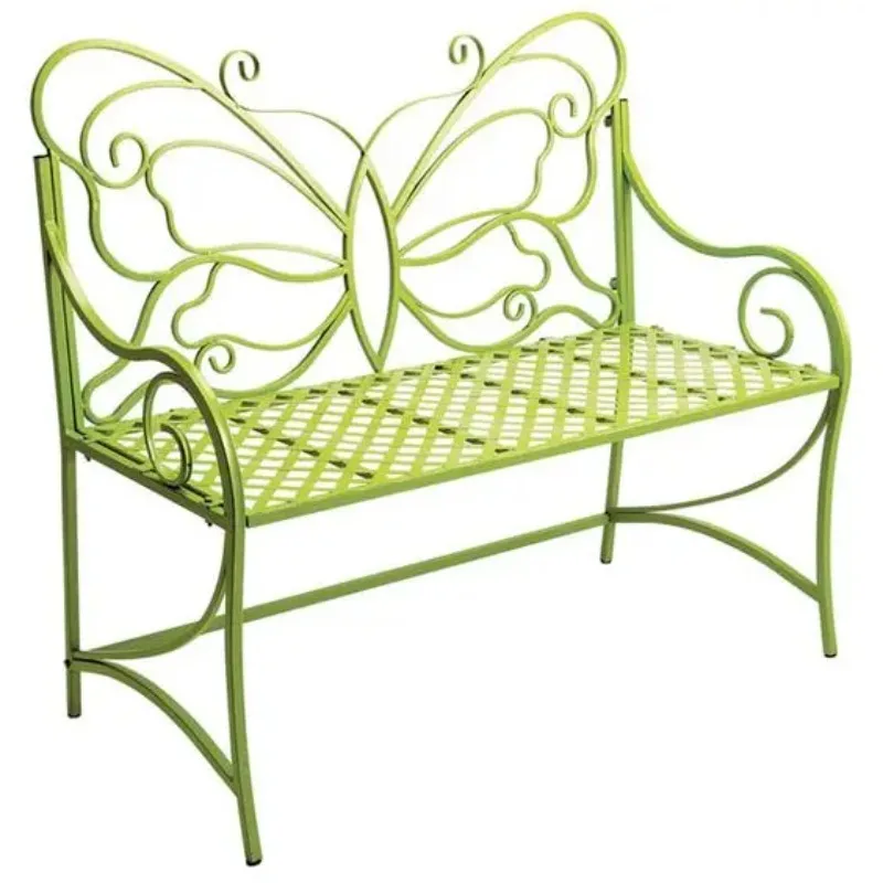 Лавка для садового декору для сидіння дерев'яна та металева лавка з правого та дерева вироби ручної роботи налаштувати розмір і колір