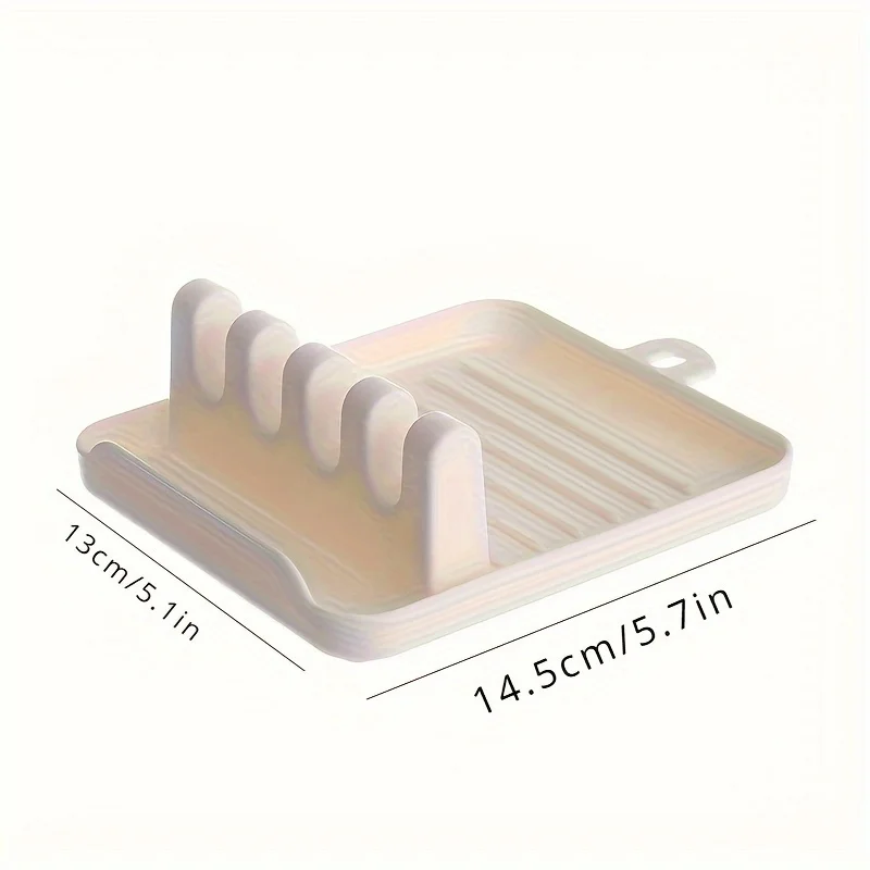 1pc 4-Slot Paint Brush Holder -Palette Tray with Polished Finish,Easy-Clean Art Organizer for Watercolor, Acrylic & Oil Brushes