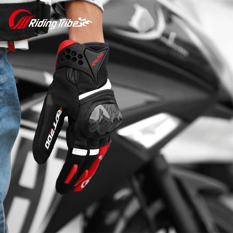 Cycling Gloves Women Motorcycle Protective Breathable Mitts Bike Riding Outdoor Driving Hiking Hunting Training MCS-21