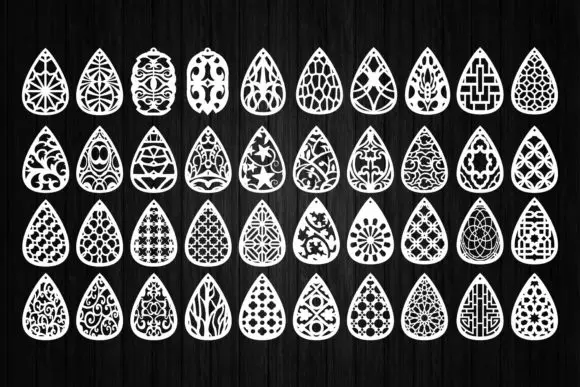 horizontal boring machine wood 120 Earrings Bundle Graphic Laser Cut File Creative Design Vector Files Layouts CDR/DXF/AI/SVG Files for Laser/Plasma Cutting wood saw machine