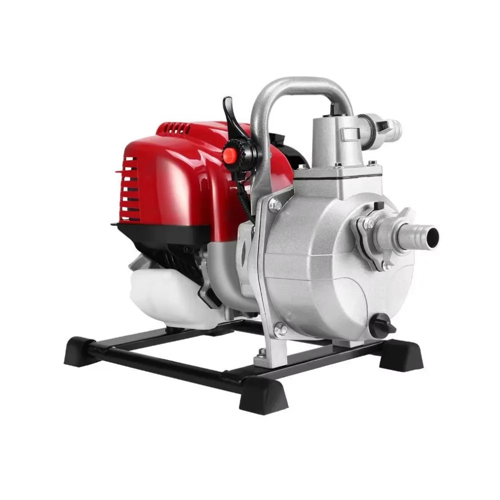 Gasoline Engine Water Pump 4-Stroke Booster Pump Agricultural Irrigation Household High-Pressure Gasoline Self-Priming
