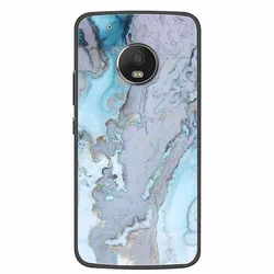 Marble Soft Silicone Shockproof Phone Case - Fashionable TPU Cover for Moto G5 Plus (58)