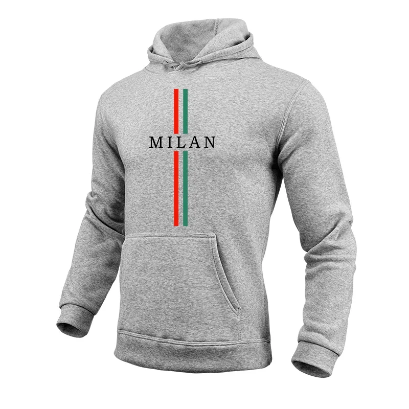 Men's High Quality Hooded Long Sleeved Pullover Hoodies