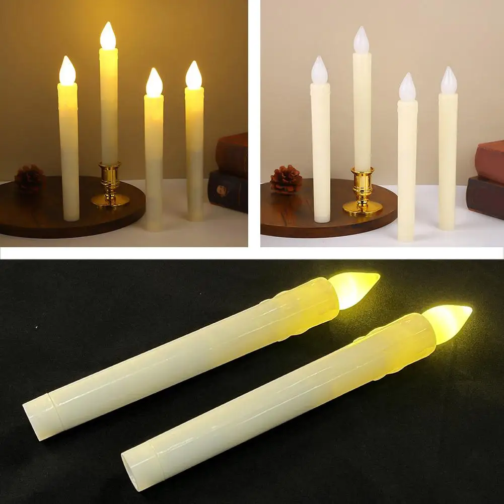 

Valentine's Day Decoration Led Candle Lights Holders Removable Thanksgiving Fireplace Christmas Decor Party L4v9