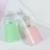 1Set Mirror Nail Stamper Clear Silicone Head Manicure Scraper Transfer Templates Printing Kits Nail Art Stamping Plates 5