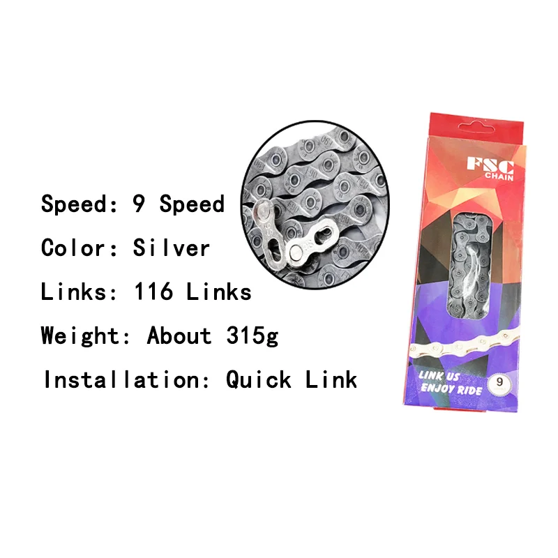 FSC Multi-Speed Bike Chain 3