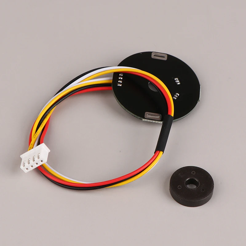 1Pc 775-P16 Double Hall Magnet Encoder Code Plate Magnetic Induction Rotation Speed Direction Sensor Use To 775 DC Gear Motor