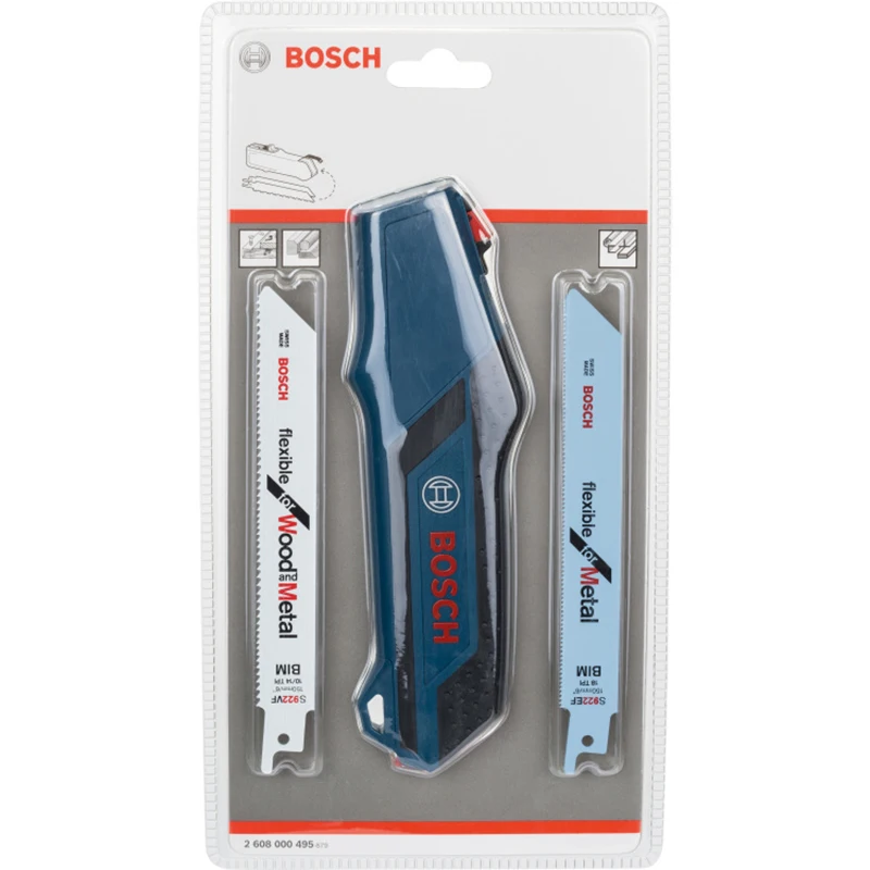 Bosch 2608000495 Professional Hand Sawing Set Handle for Recip Saw Blades Including Recip Saw Blades Hand Tools