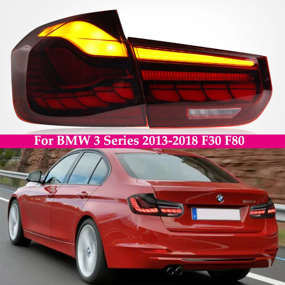 

LED Taillamps Taillight Assembly For BMW 3 Series 2013-2018 F30 F80 M3 M4 GTS Design 320 325i LED Sequential Turn Signal