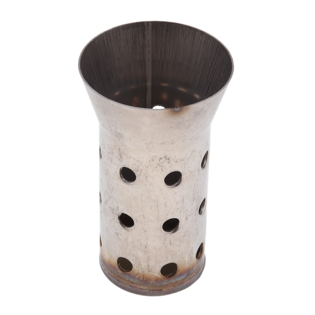 

Съемная выхлопная труба из нержавеющей стали для мотоцикла, глушитель, перегородка 2 дюйма