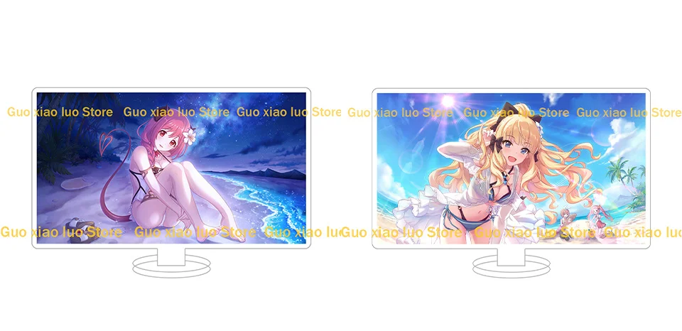 Prinzessin verbinden! Re:Dive Character Wallpapers Misogi Rima Anna Mitsuki Suzuna Kaori Mimi Kuuka Acrylständer Schreibtischdekoration Spielzeug – Detail 3
