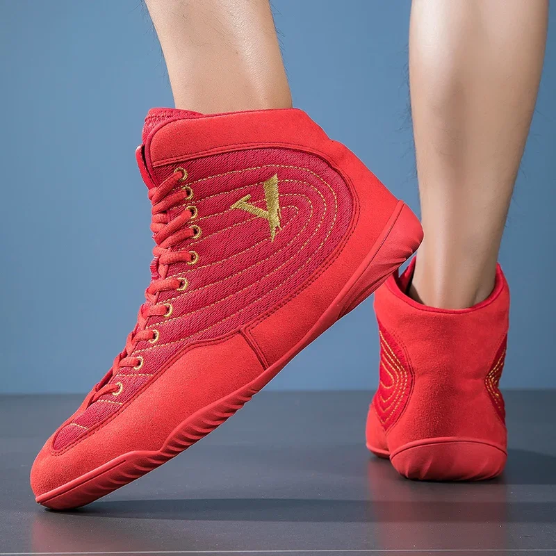 Lightweight and Breathable Best Women's Men's Boxing Wrestling Shoes Boots Boxing Shoes Men Men Wrestling Fighting