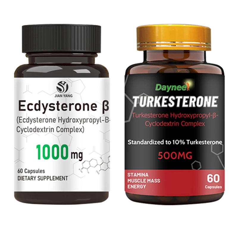 2BottleecdysteronecapsuleandTurkestoneCapsulesWeightBooster