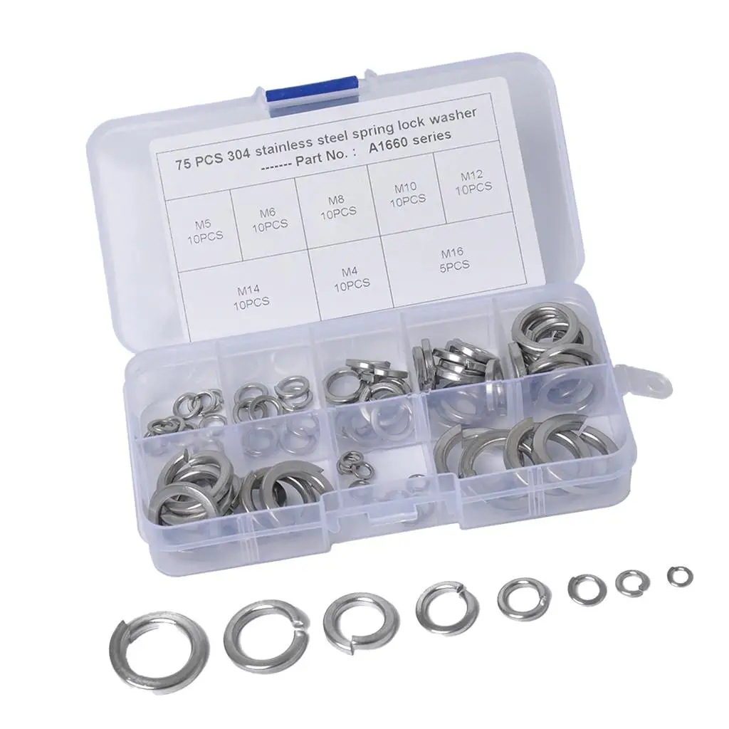 스프링 와셔-M3 // M5/M6/M8/M10/M12/M14/스테인레스 스틸