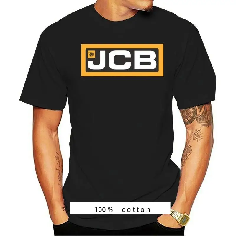 

Midnite Star Excavator Jcb T Shirts Men Tops Short Sleeve JCB T-shirt Tees Cotton Mans Tshirt