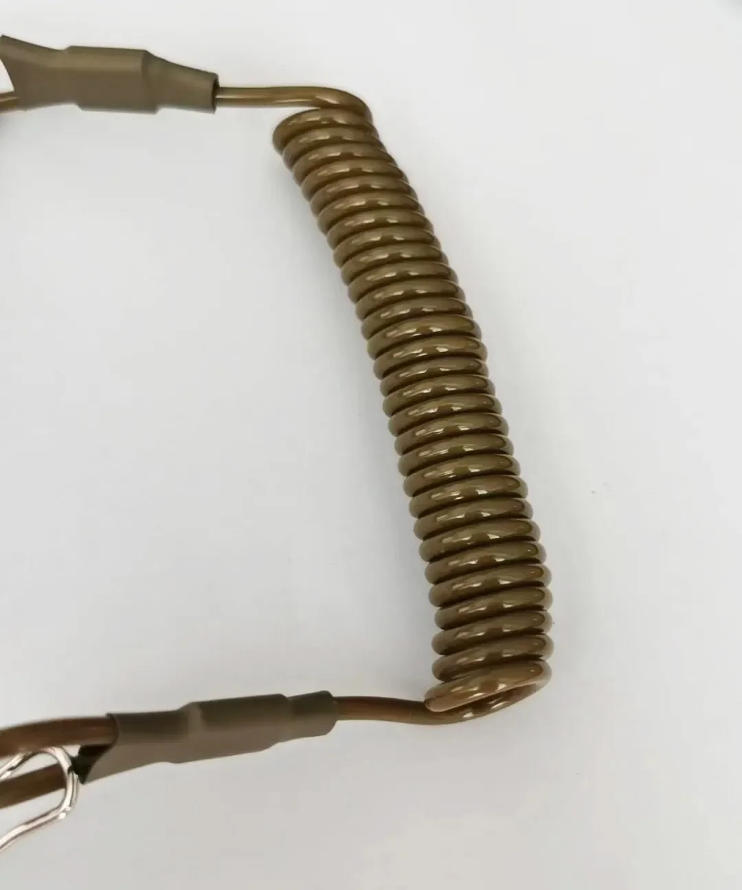 Elastic Lanyard Rope Tactical Anti-lost Military Spring Safety Strap Gun Rope For Key Ring Chain Flashlight Hunting Accessories