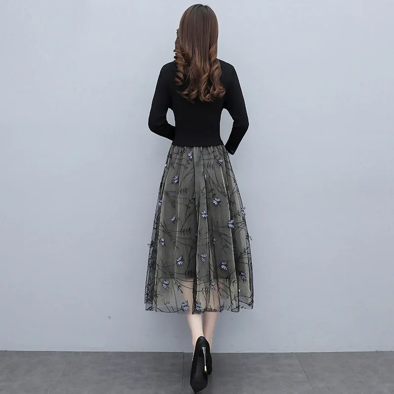 Description Picture 2 of item150cm Wide Premium Embroidered Lace Fabric Used For Clothing Wedding Dress Sewing DIY Butterfly Pattern Mesh 3D Soft and Thin