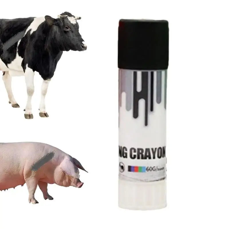 Animal Livestock colored crayons Safe High-purity Paraffin-based Skin Marking Paint Pens Pig Cattle Sheep Animals Identify Pen