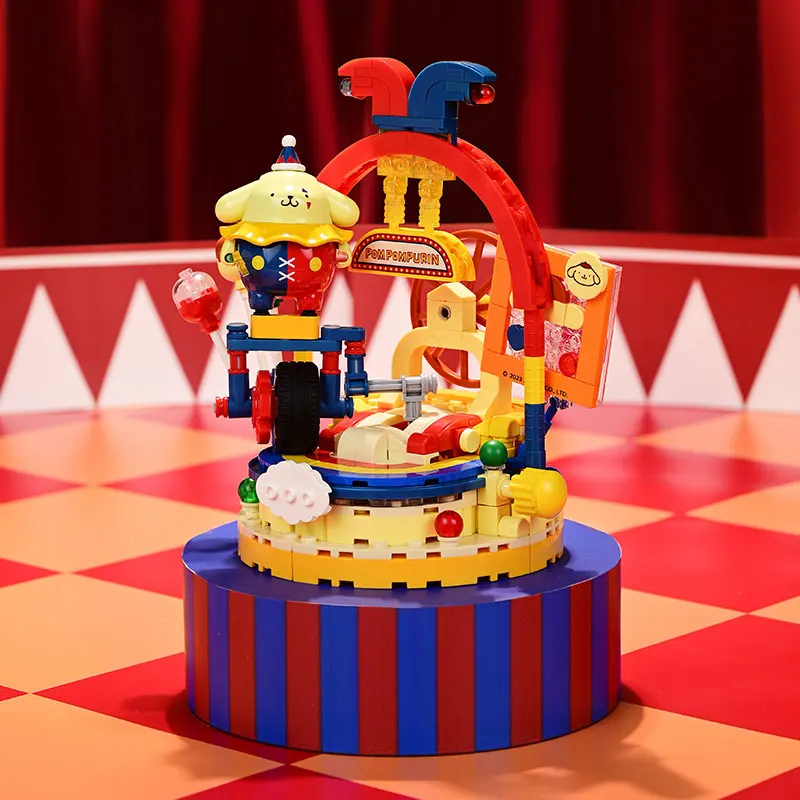 Sanrio Circus Anime My Melody Cinnamoroll Kuromi Friends Street