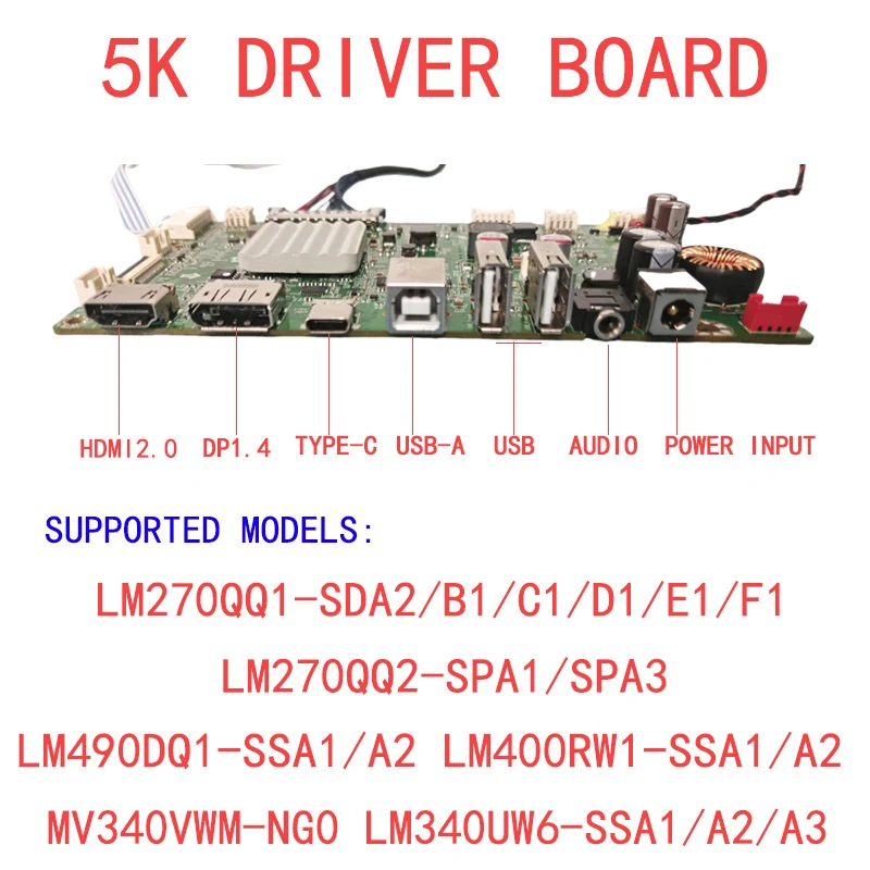 ̸ LCD Ʈѷ, DP CŸ ̹ , DIY  ŰƮ, LM270QQ1, LM270QQ2 ȭ ׽Ʈ κ, 27 ġ, A1419, A2115, 5K