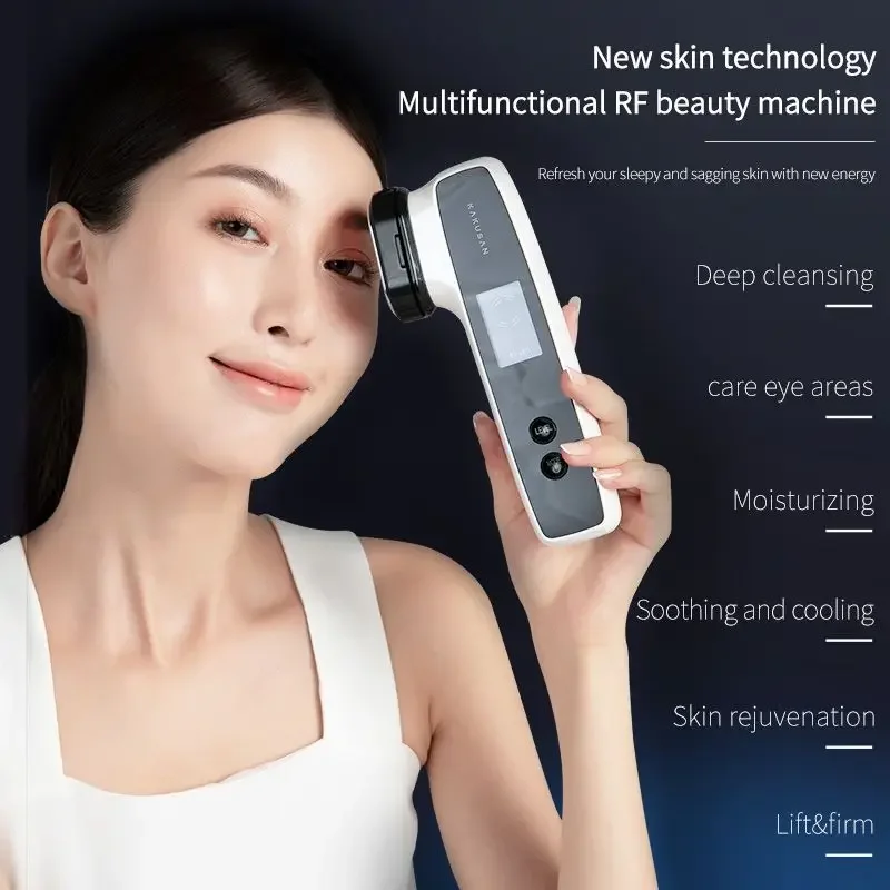 

3MHz Frequency LED Multifunctional RF Beauty equipment Lift Firm Shrink Pores Tightening Skin Wrinkle Device Eye Care Massager