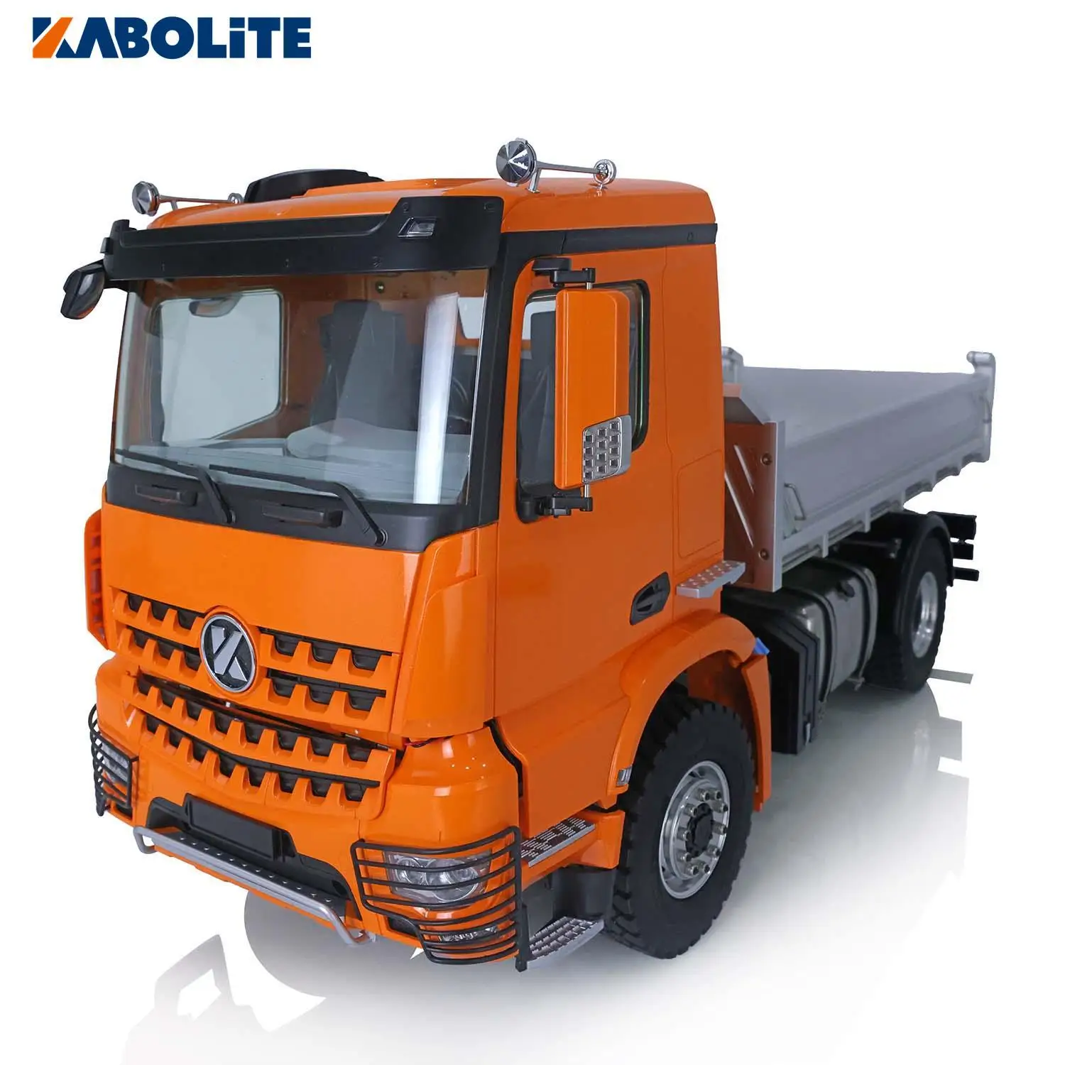 KABOLITE K3362 RC Dumper 1/14 4x4 Metal Hydraulic Truck RC Tipper Truck Car Light Sound System Radio Controller Boy Toys 2