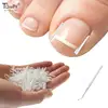 50Pc/box Ingrown Toenail Correction Tool Ingrown Toe Nail Treatment Elastic Patch Sticker Straightening Clip Brace Pedicure Tool 1