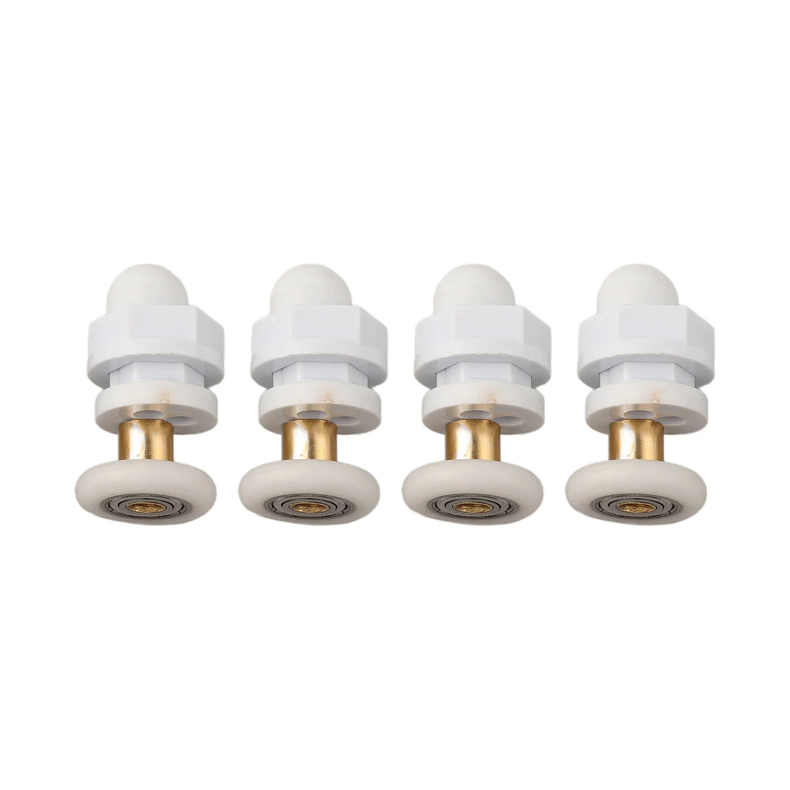 Shower Door Rollers 19mm/23mm/25mm/27mm/29mm Glass Sliding Door Replacement Wheels 4 Pack