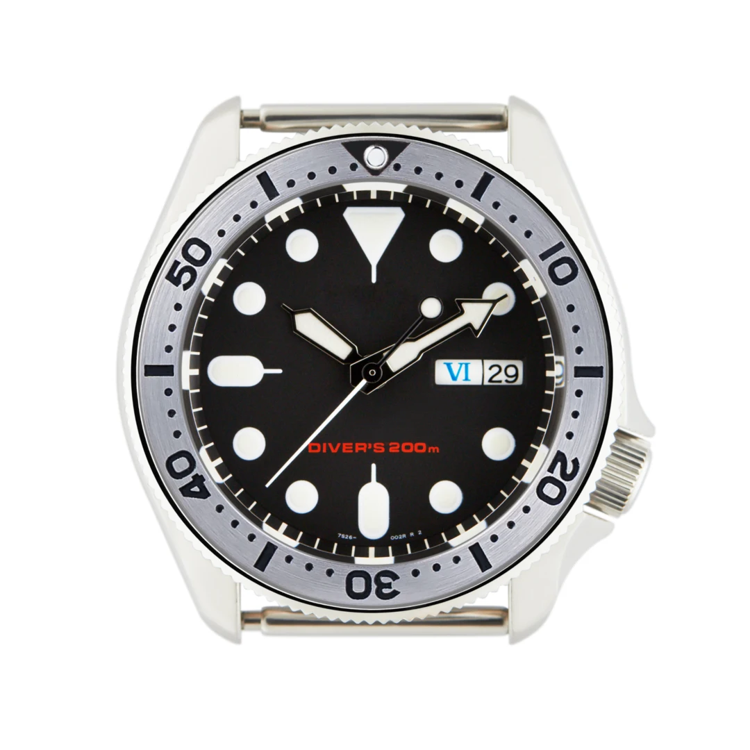 Mod Silver SKX007 Watch Parts 38mm Stainless Steel Bezel Insert Fit For NH35 NH36 Movement Watch