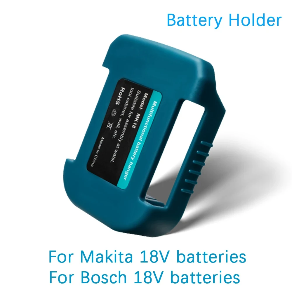 Battery Holder Camason For Makita and Bosch 18V Battery Storage Rack Holder Case for Fixing Devices Power Tool Accessories