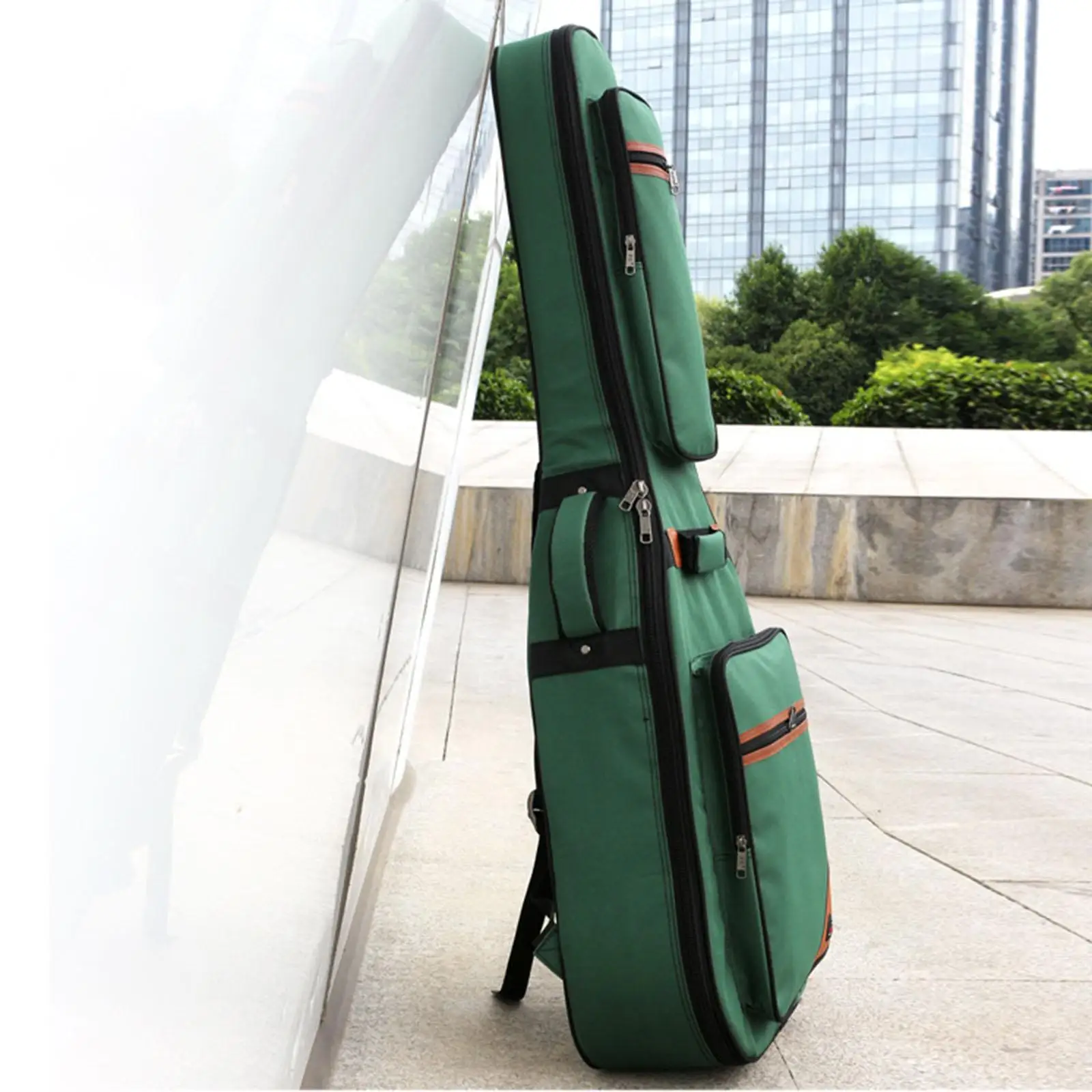 Guitar Bag 42inch Oxford Waterproof Double Shoulder Soft Thick Padding Guitar Case,Guitar Carrying Bag Backpack Padded Soft Case