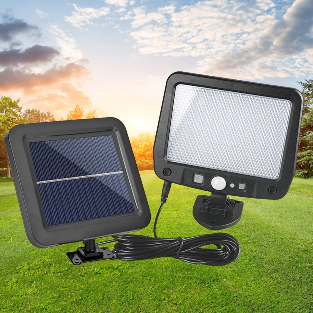 LED 태양광 야외 램프, 쉬운 설치, 안뜰 분할형, B