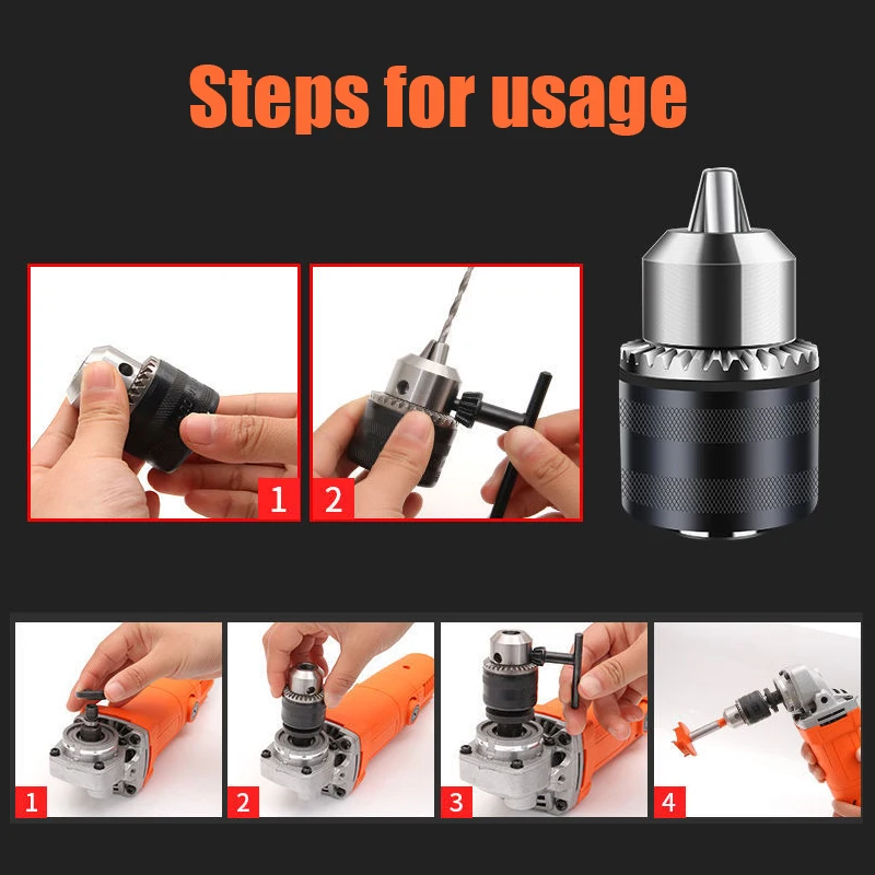 Grinder drill chuck adapter deals