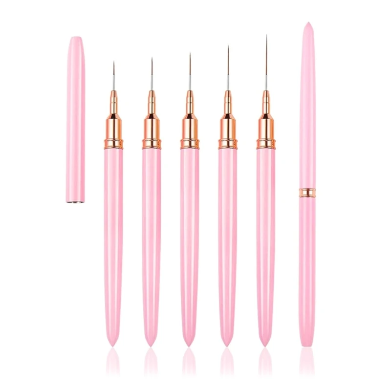 

Art Liner Brushes French Stripe DIY Drawing Pen Painting Manicure Tool