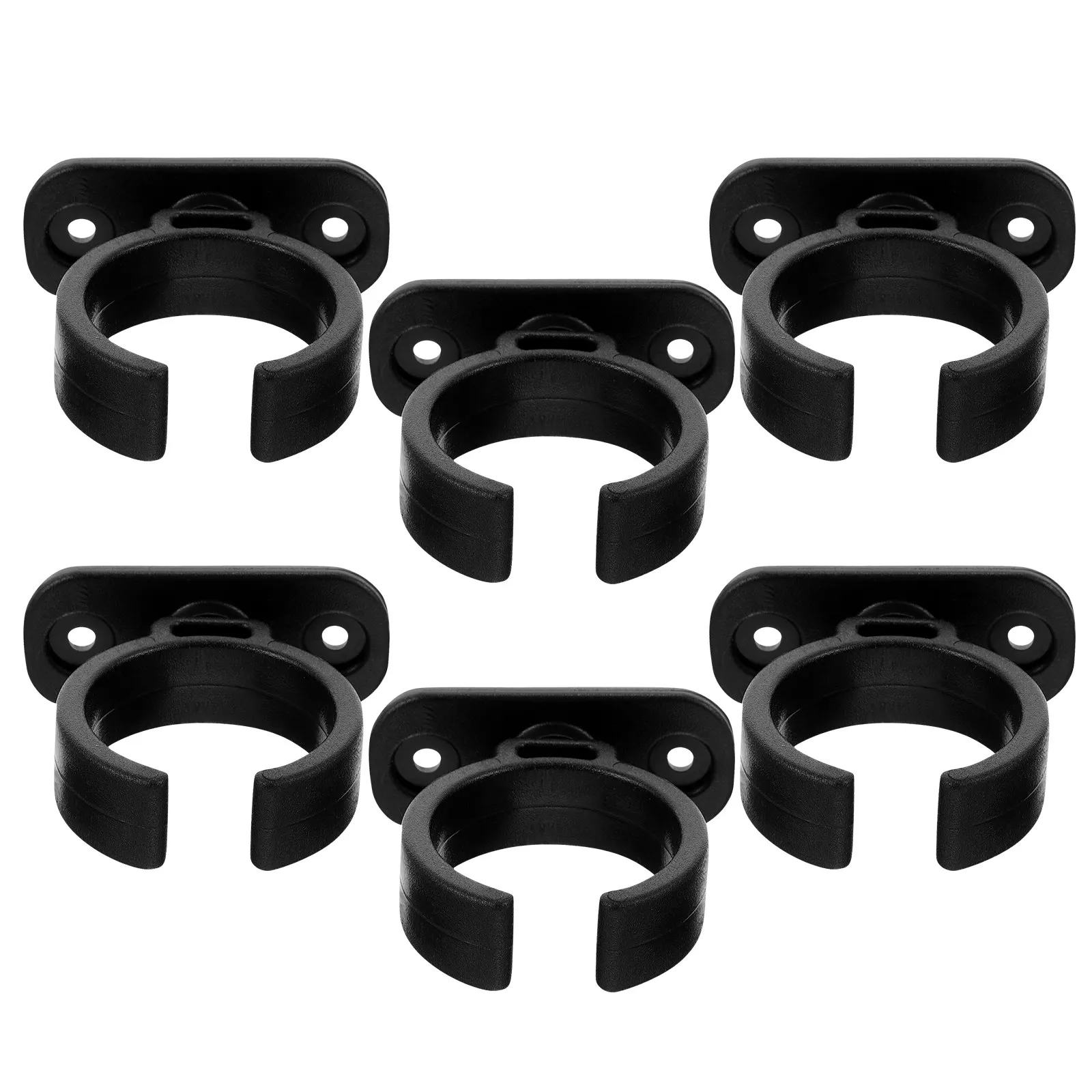 6Pcs 마이크 데스크 마운트 컴팩트 데스크탑 마이크 스탠드 클립 홀더 테이블..
