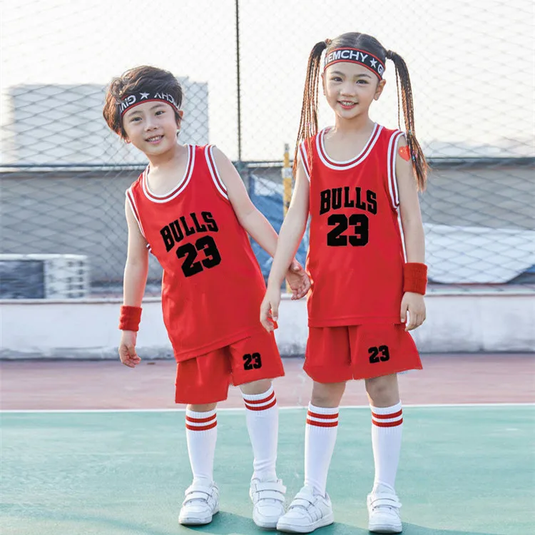 Uniforme de basket-ball d'été pour enfants, maillot imbibé pour garçons et  filles, ensemble de vêtements de sport pour étudiants de l'équipe chinoise  - AliExpress