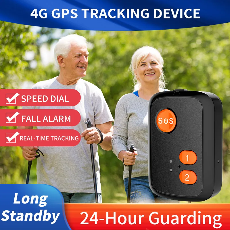 

IP67 Waterproof Smart GPS Phone Necklace Locator Tracker for Kids Elder Parents Student SOS Remote Monitor Reminder Smartwatch