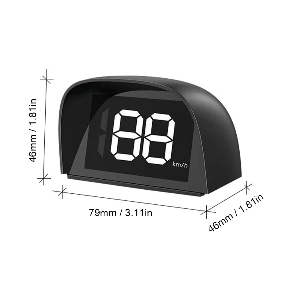  ڵ GPS HUD 5V USB  ÷  ӵ,  , ÷  ÷  Ʈ, KMH/MPH ڵ ׼