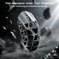 Игровая мышь ATTACK SHARK R3 из магниевого сплава 8K SUPERLIGHT 8000 Гц 6 регулируемых разрешений до 26000 PAW3395 BT/2.4G Беспроводная/проводная связь — изображение 2