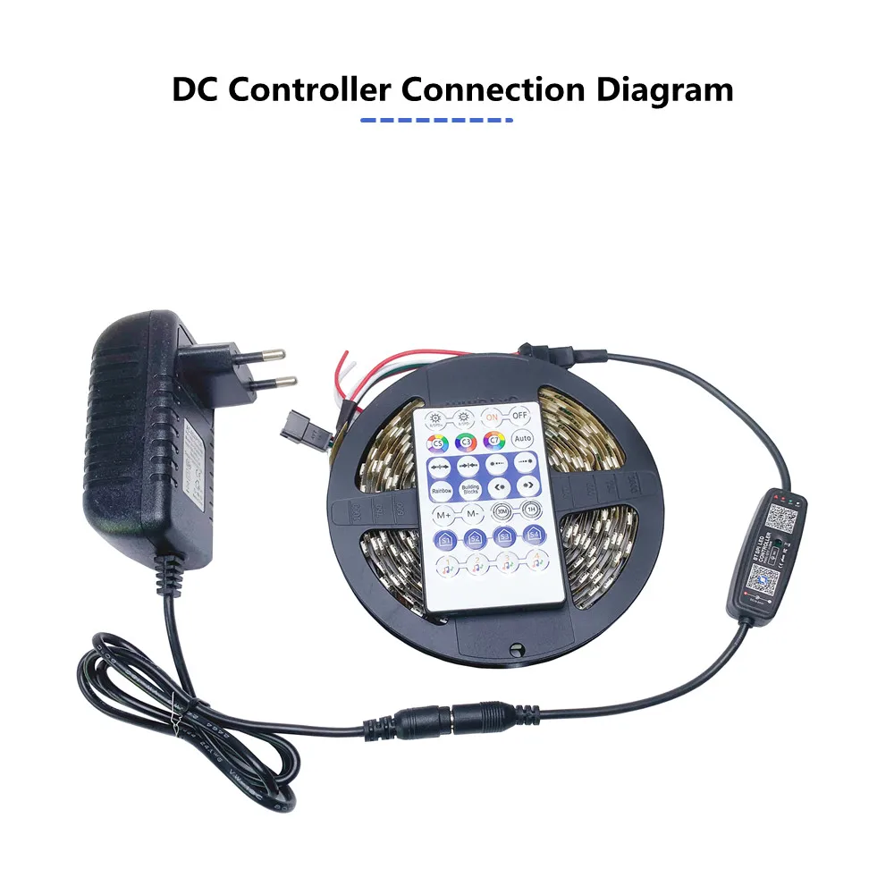 Controlador Bluetooth de Música para Tira LED Pixel Direccionable (5V-24V) S6fbaa631ac9944ba967525b9c839a4937