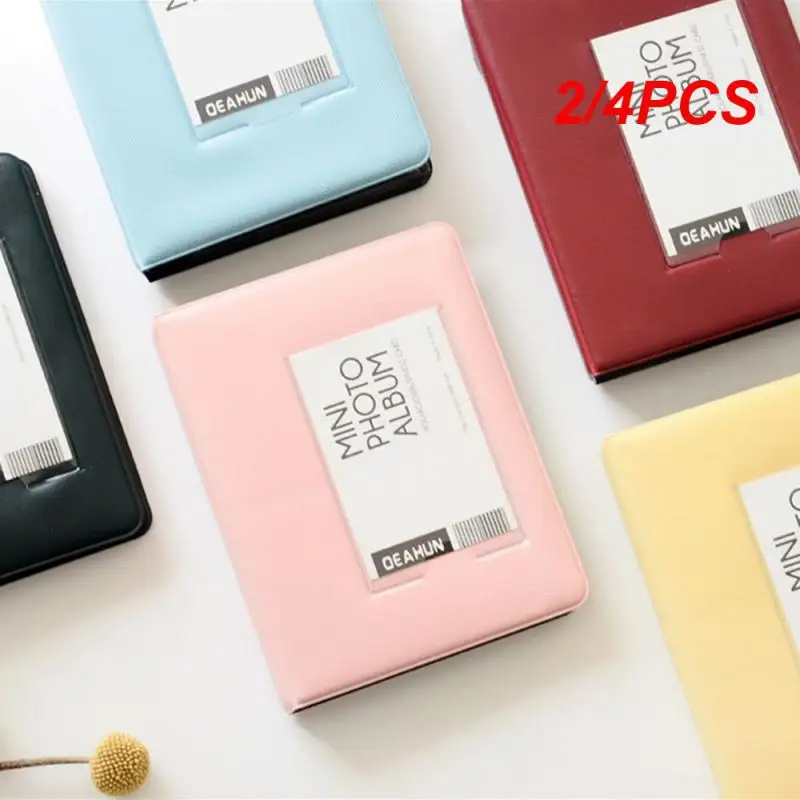 2/4 Pz 64 Tasche Mini Album Fotografico Istantaneo Custodia Per Fujifilm Instax Mini Film 7S 8 25 50S 90 Instax Mini